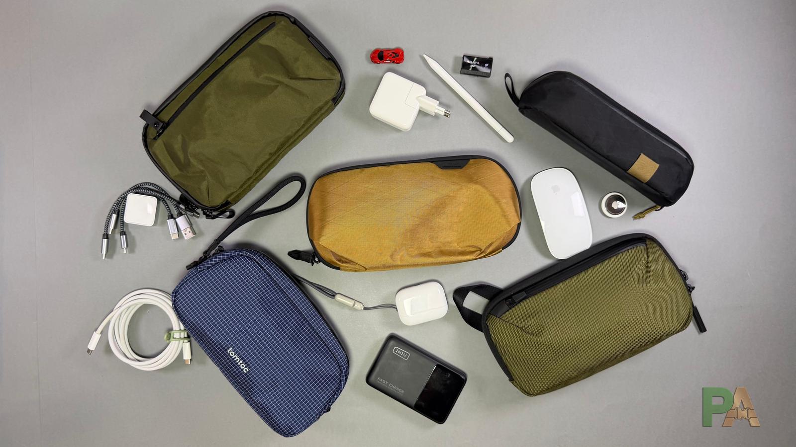 Tech pouch premium - Aer vs Alpaka vs Peak Design