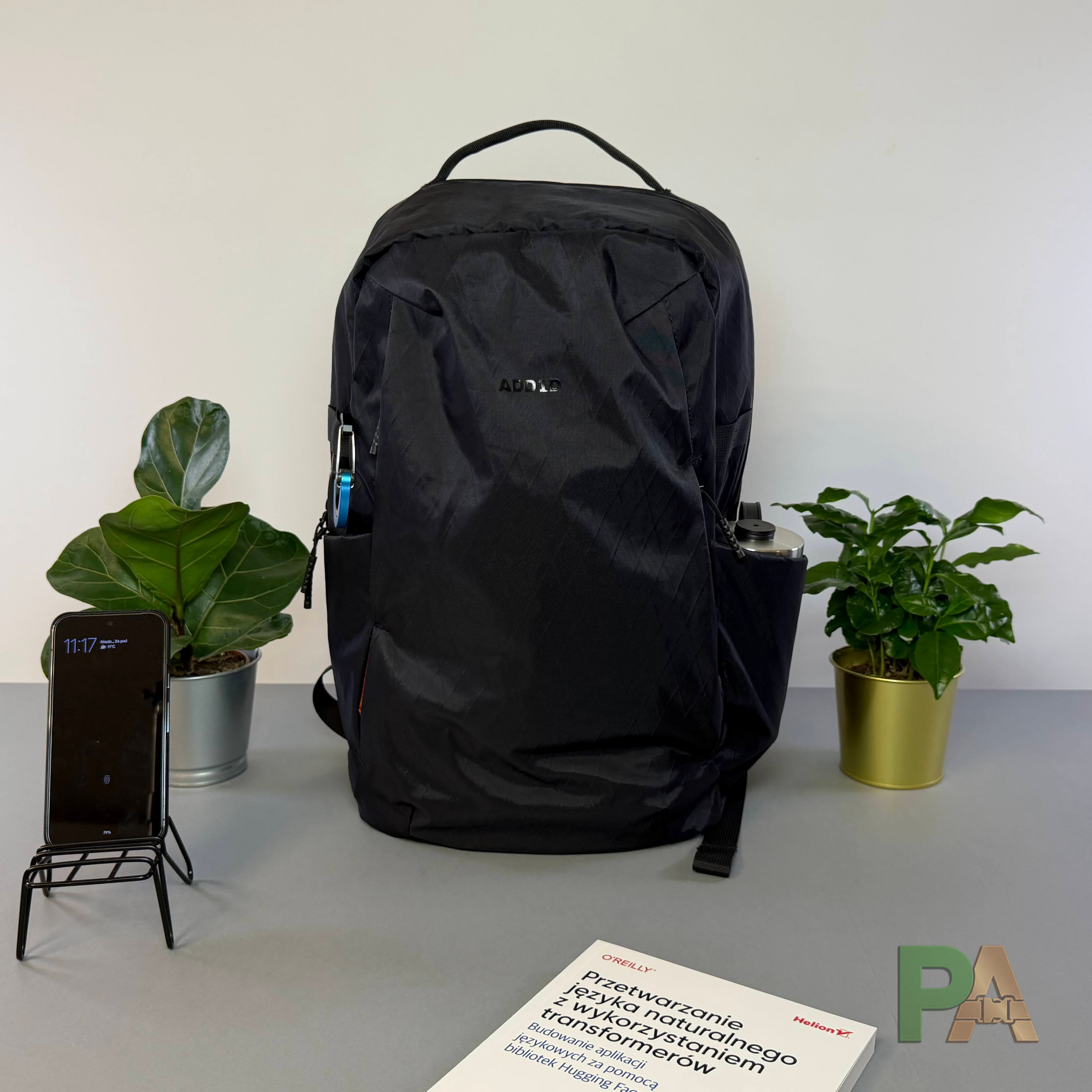 ADD1D D2D Essential Backpack - plecak jakości premium bez podatku za logo - obraz 1